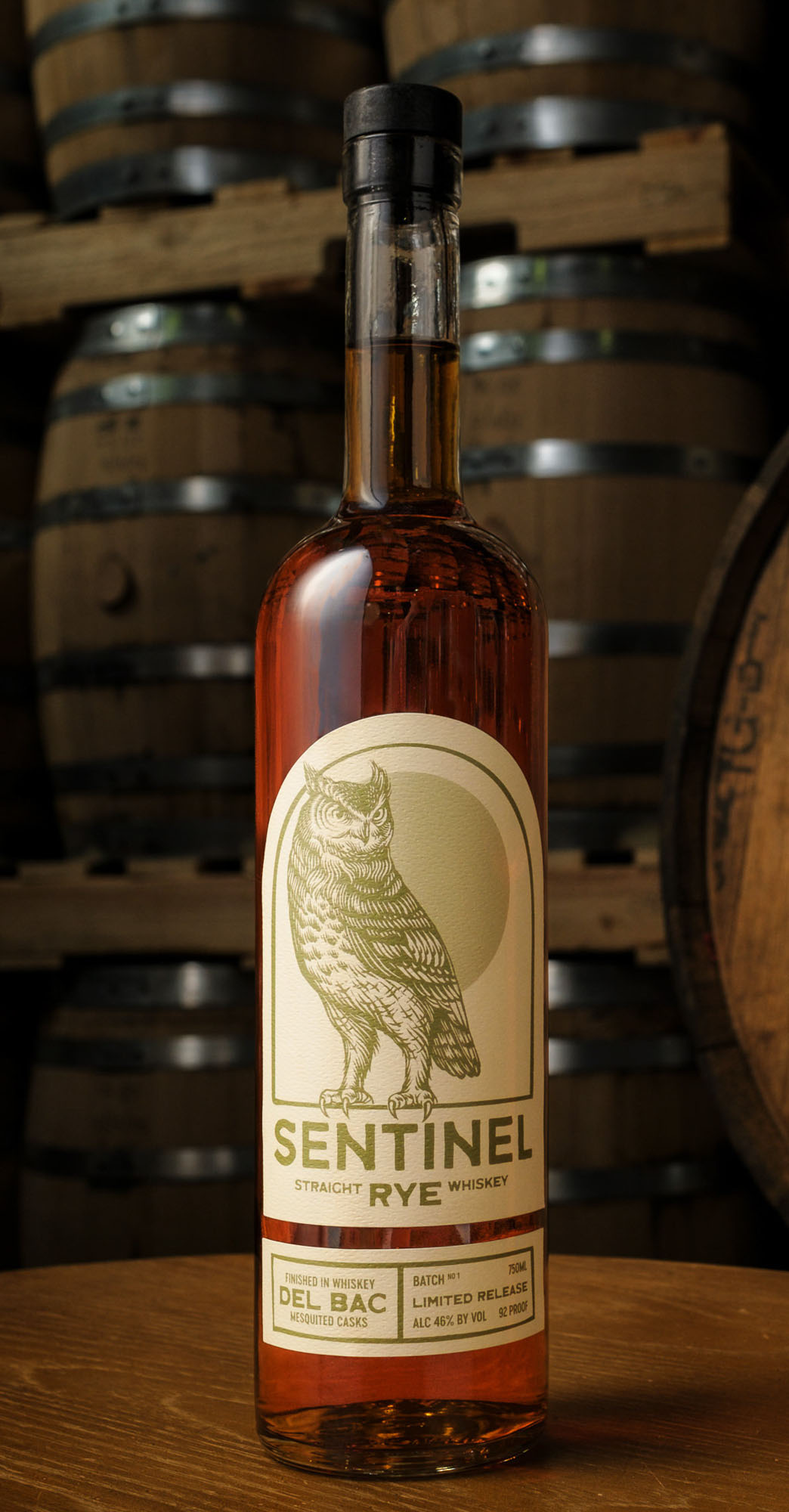 Sentinel Straight Rye Whiskey